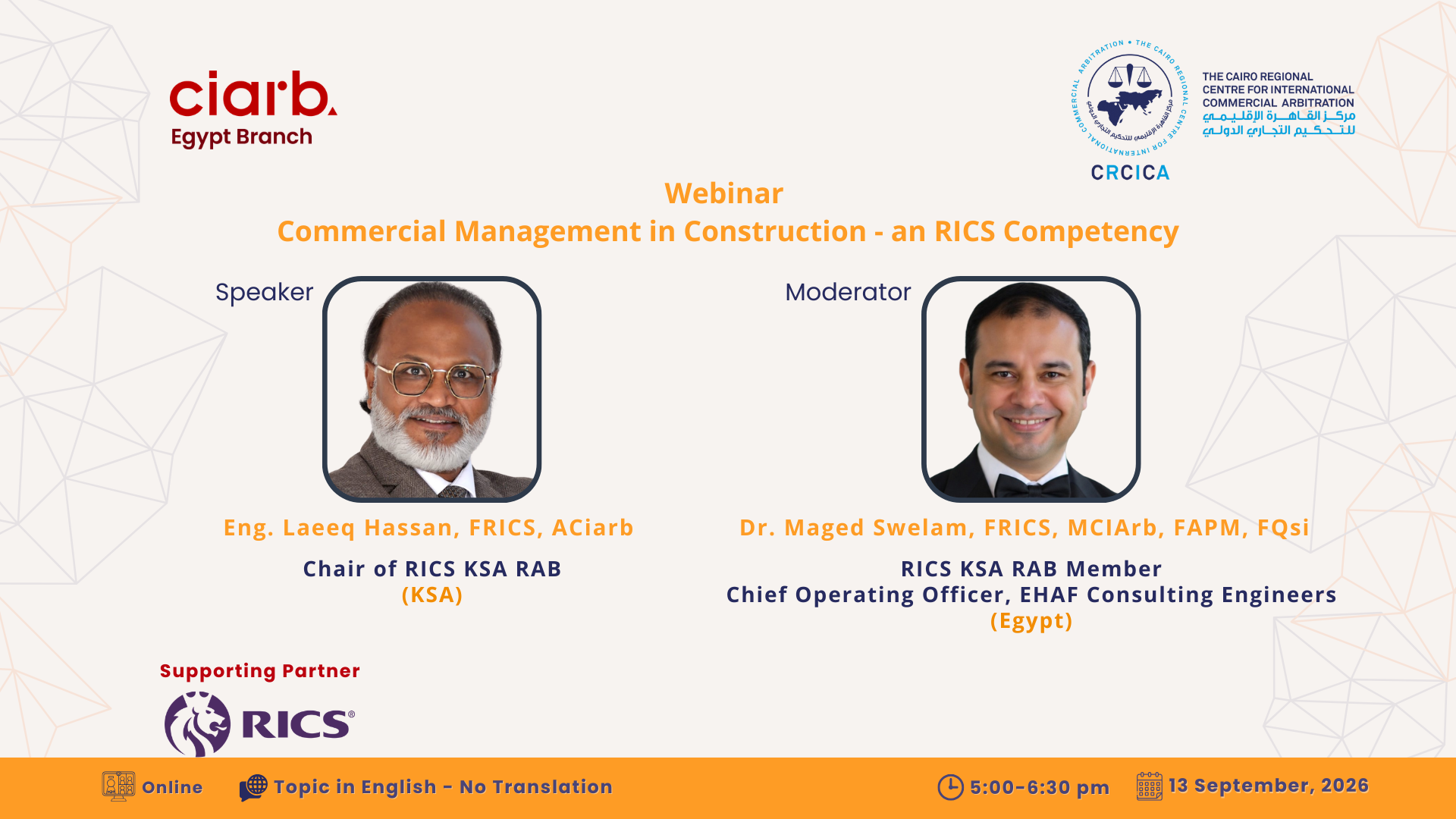 Commercial Management in Construction – an RICS Competency